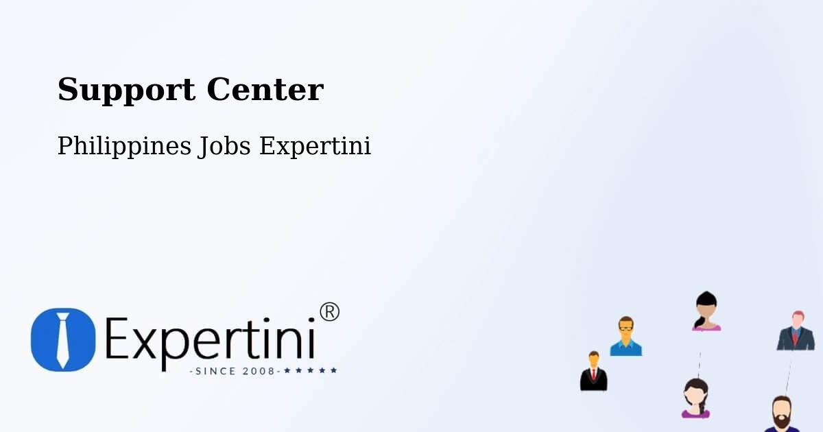 Support Center - Philippines Jobs Expertini